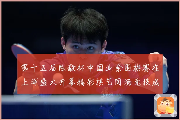第十五届陈毅杯中国业余围棋赛在上海盛大开幕精彩棋艺同场竞技成长观察：最新赛事动态与深度分析